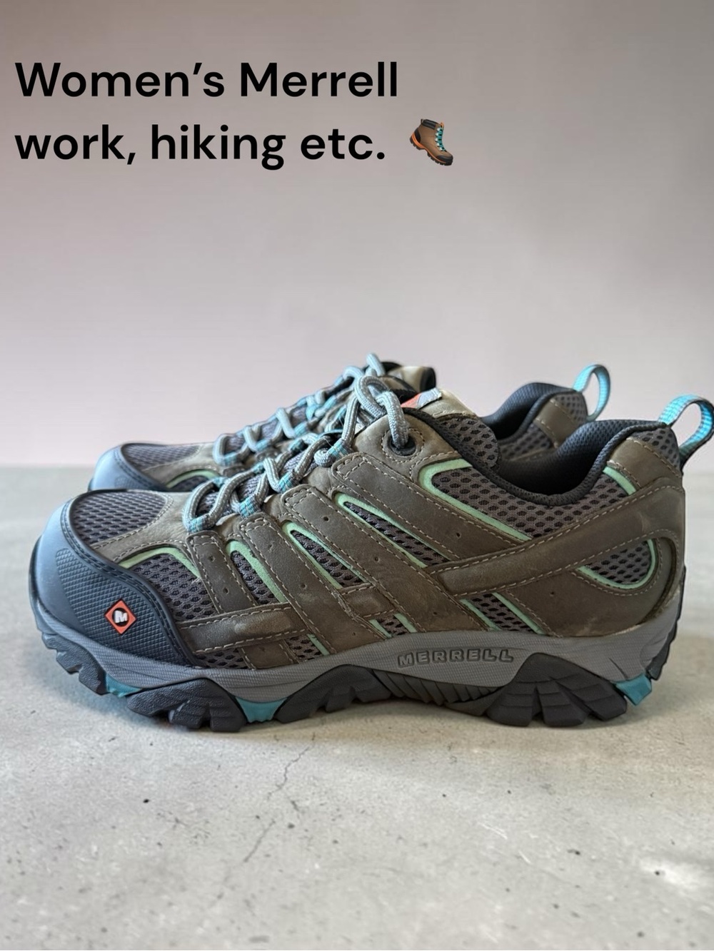 NIB Merrell Women’s Moab Vertex Vent CT Size 7, Size 10, Size 5.5 Pewter